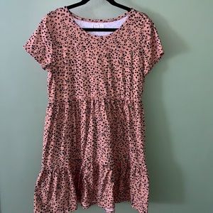 Printed cotton dress